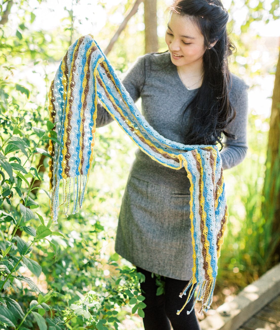 SweetGeorgia Yarns Crochet Patterns Whispered Winds