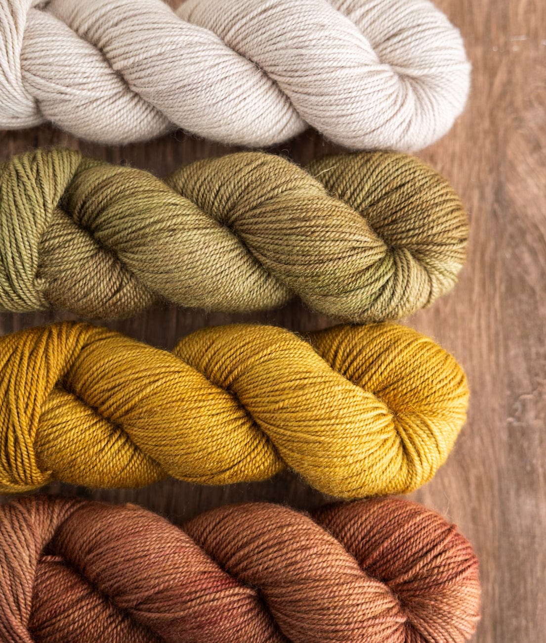 SweetGeorgia Yarns DK Yarns Falling Leaves Yarn Set