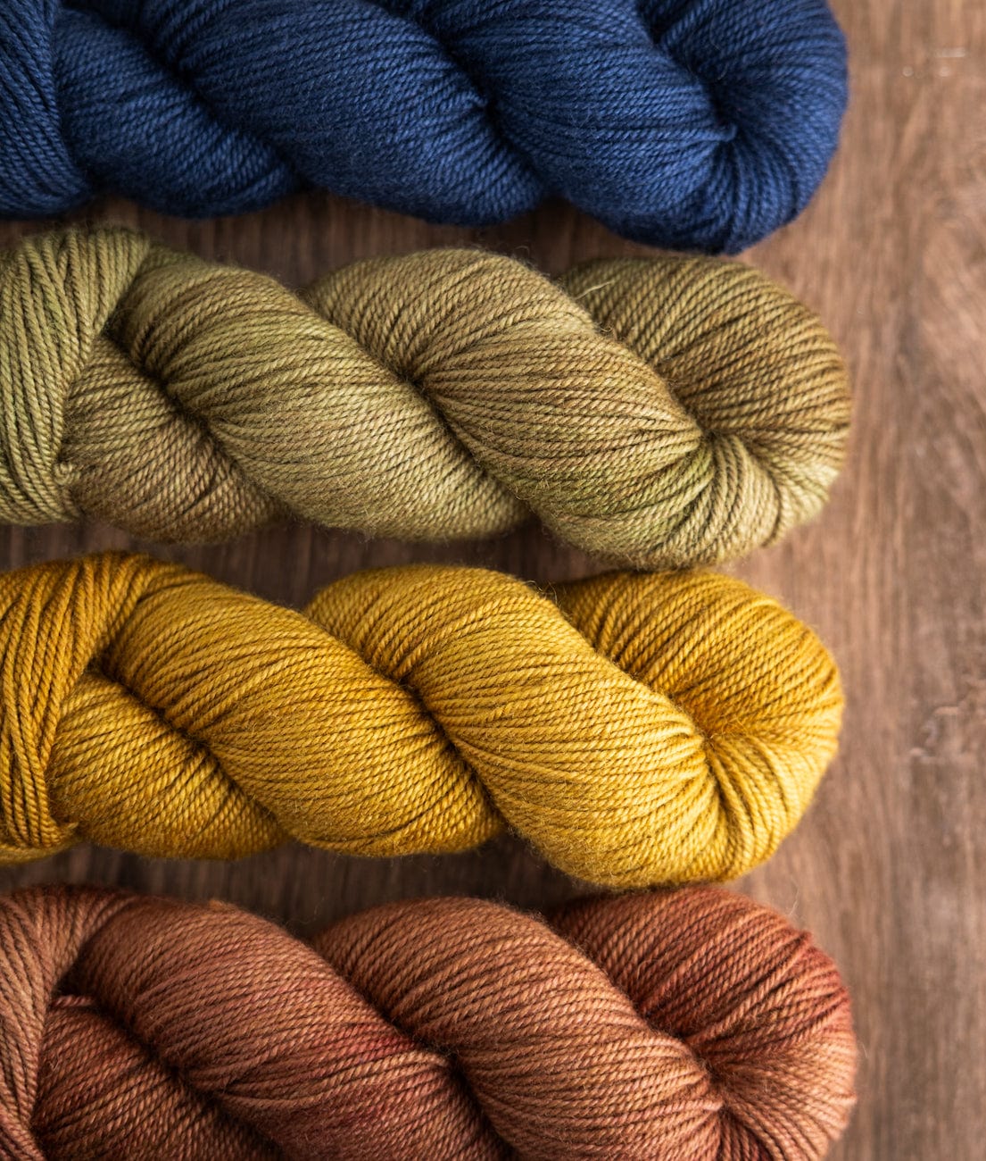 SweetGeorgia Yarns DK Yarns Falling Leaves Yarn Set