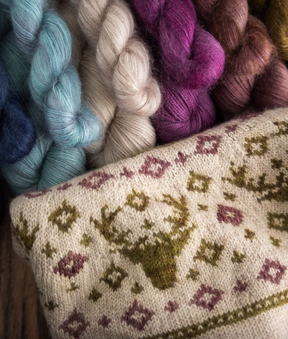 SweetGeorgia Yarns DK Yarns O'Deery Me Yarn Set