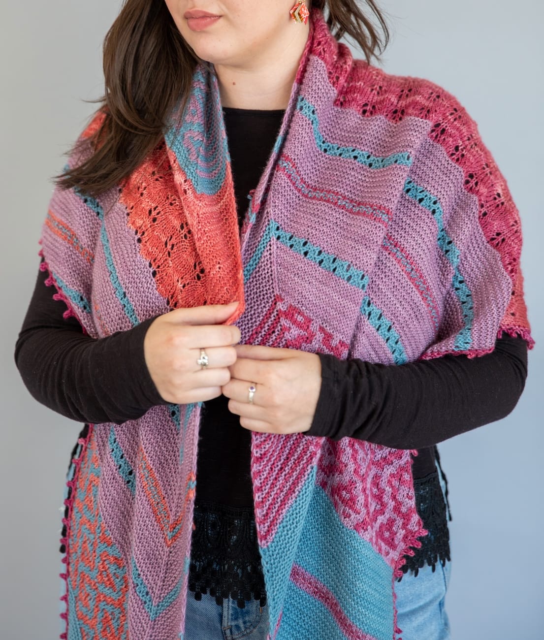 SweetGeorgia Yarns Knitting Patterns Autumn Dahlias