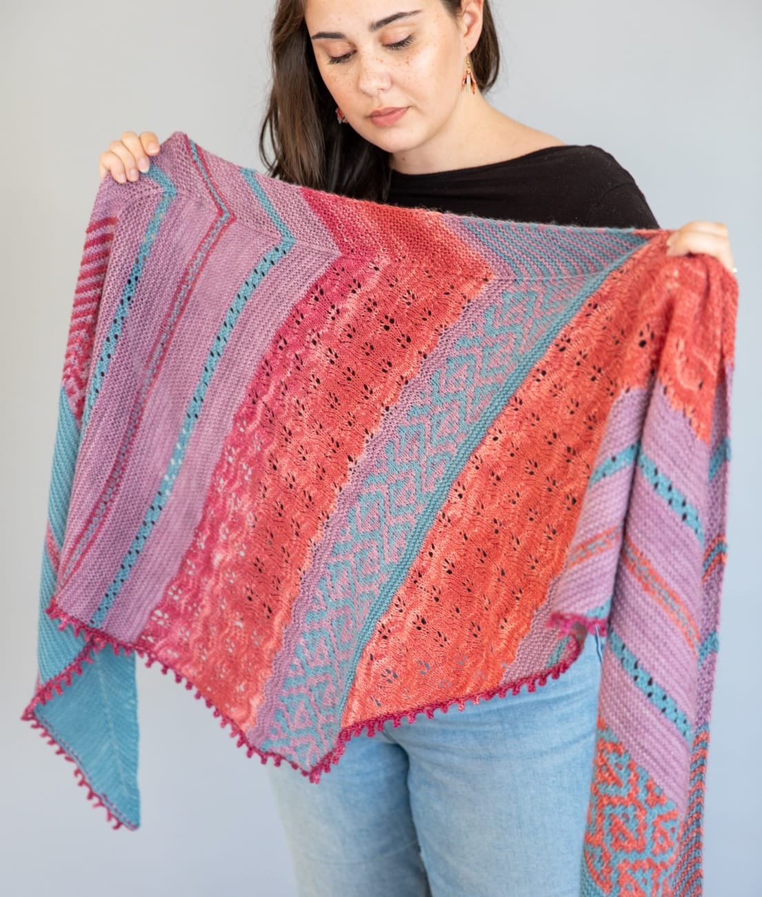 SweetGeorgia Yarns Knitting Patterns Autumn Dahlias
