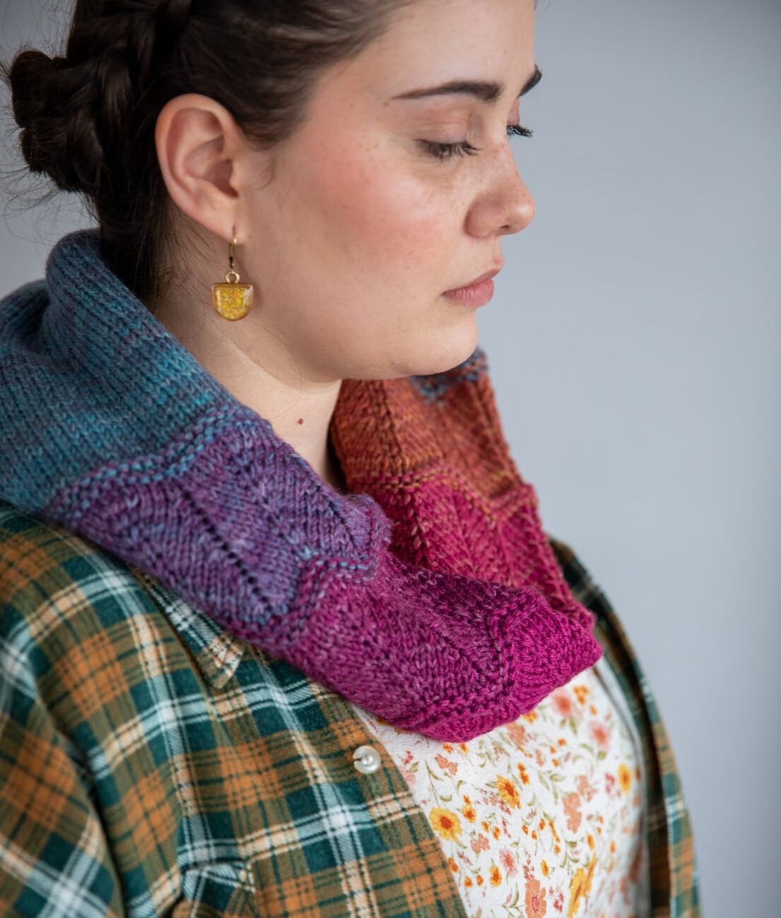 SweetGeorgia Yarns Knitting Patterns Blackberry Winter