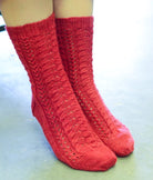 SweetGeorgia Yarns Knitting Patterns Cherry Lane Socks