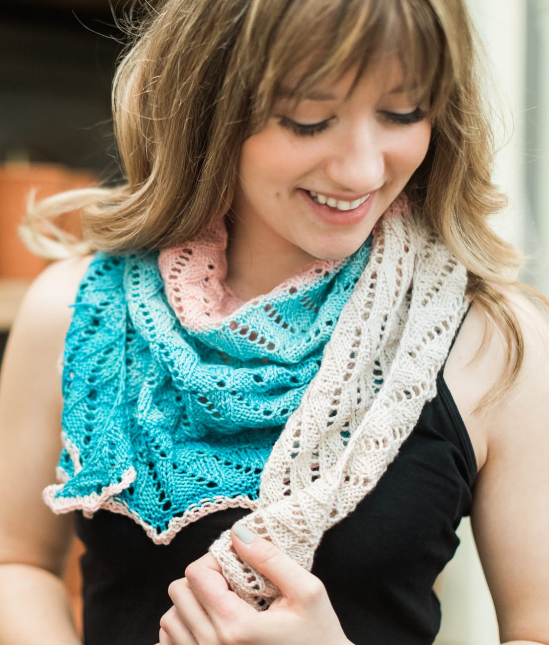 SweetGeorgia Yarns Knitting Patterns Colour Crests