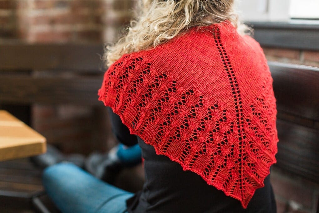 SweetGeorgia Yarns Knitting Patterns Cottage Red