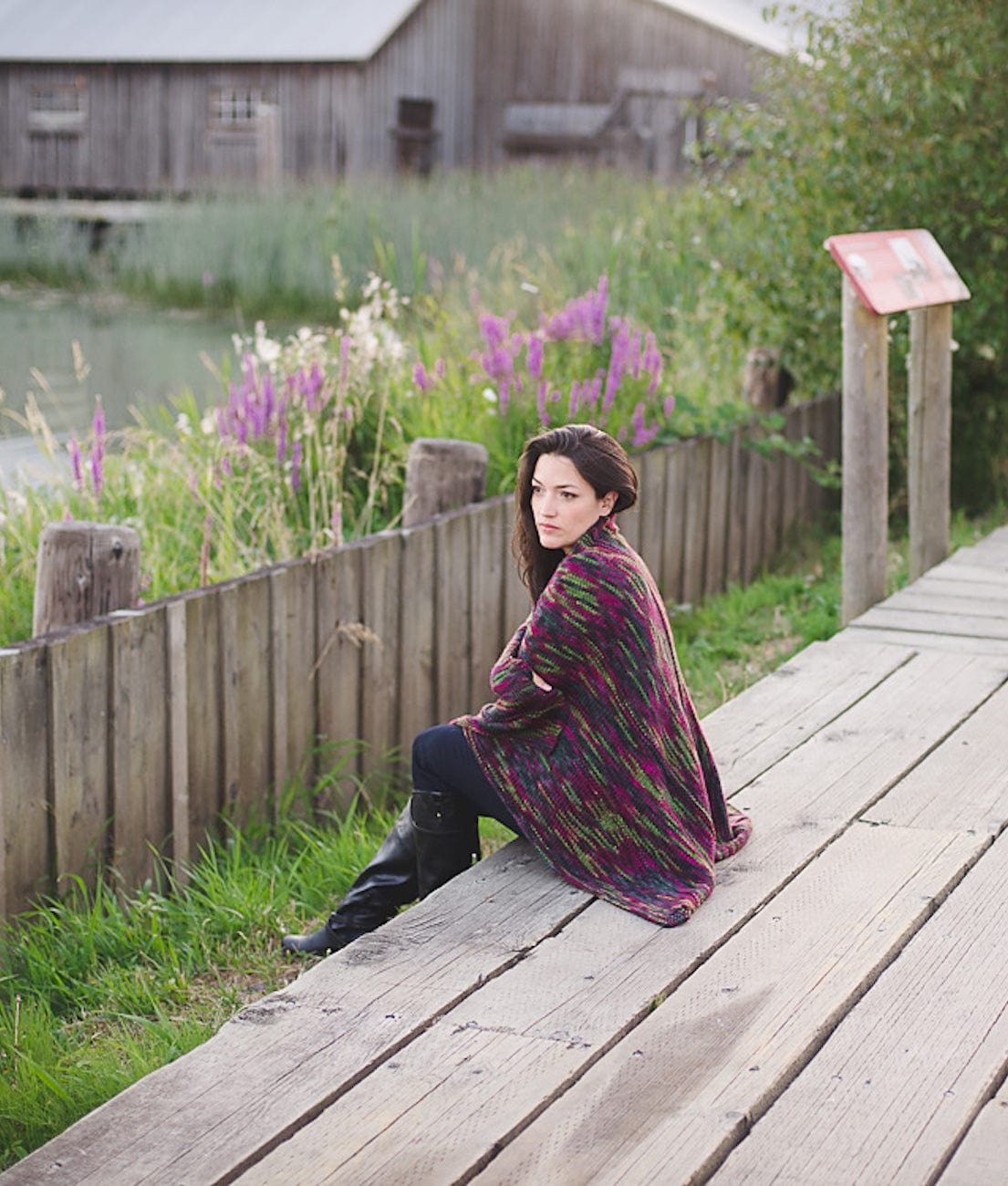 SweetGeorgia Yarns Knitting Patterns Ebb & Flow