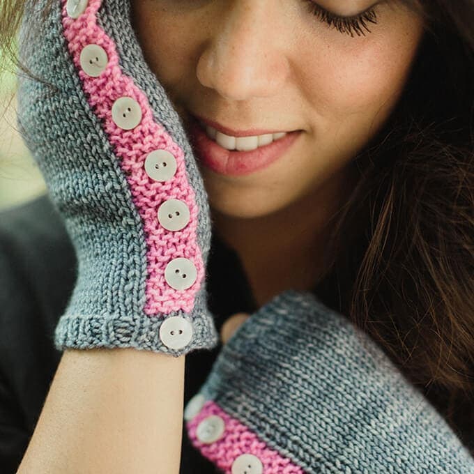 SweetGeorgia Yarns Knitting Patterns Eleanor Mitts