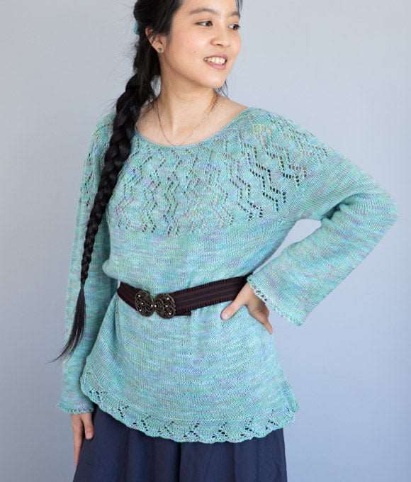 SweetGeorgia Yarns Knitting Patterns Follow the Tide