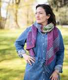 SweetGeorgia Yarns Knitting Patterns Hebe Sunset Scarf