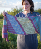 SweetGeorgia Yarns Knitting Patterns Hebe Sunset Scarf