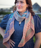 SweetGeorgia Yarns Knitting Patterns Hebe Sunset Scarf