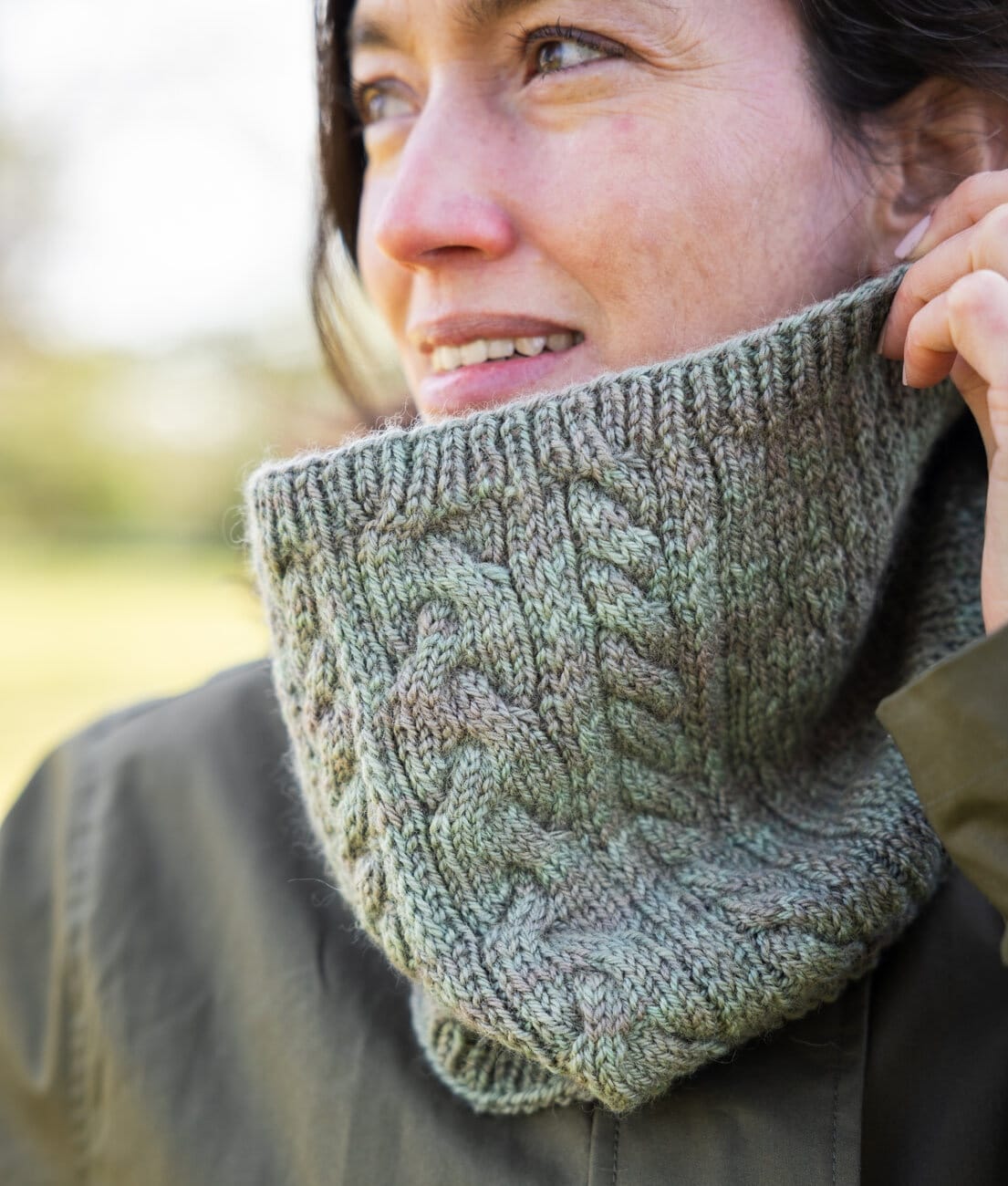 SweetGeorgia Yarns Knitting Patterns Horseshoe Bay Cowl