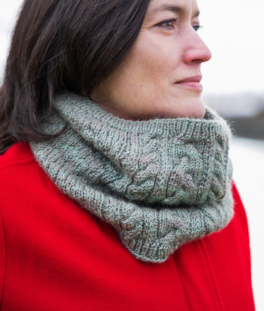 SweetGeorgia Yarns Knitting Patterns Horseshoe Bay Cowl