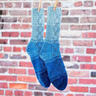 SweetGeorgia Yarns Knitting Patterns Into The Blue