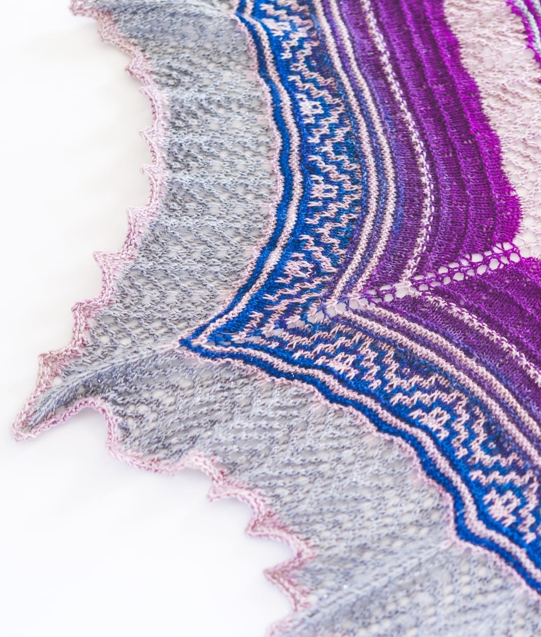 SweetGeorgia Yarns Knitting Patterns Laurel Mists
