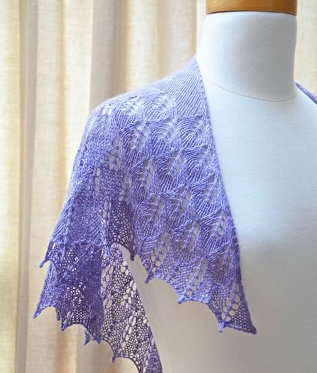 SweetGeorgia Yarns Knitting Patterns Lilac Leaves