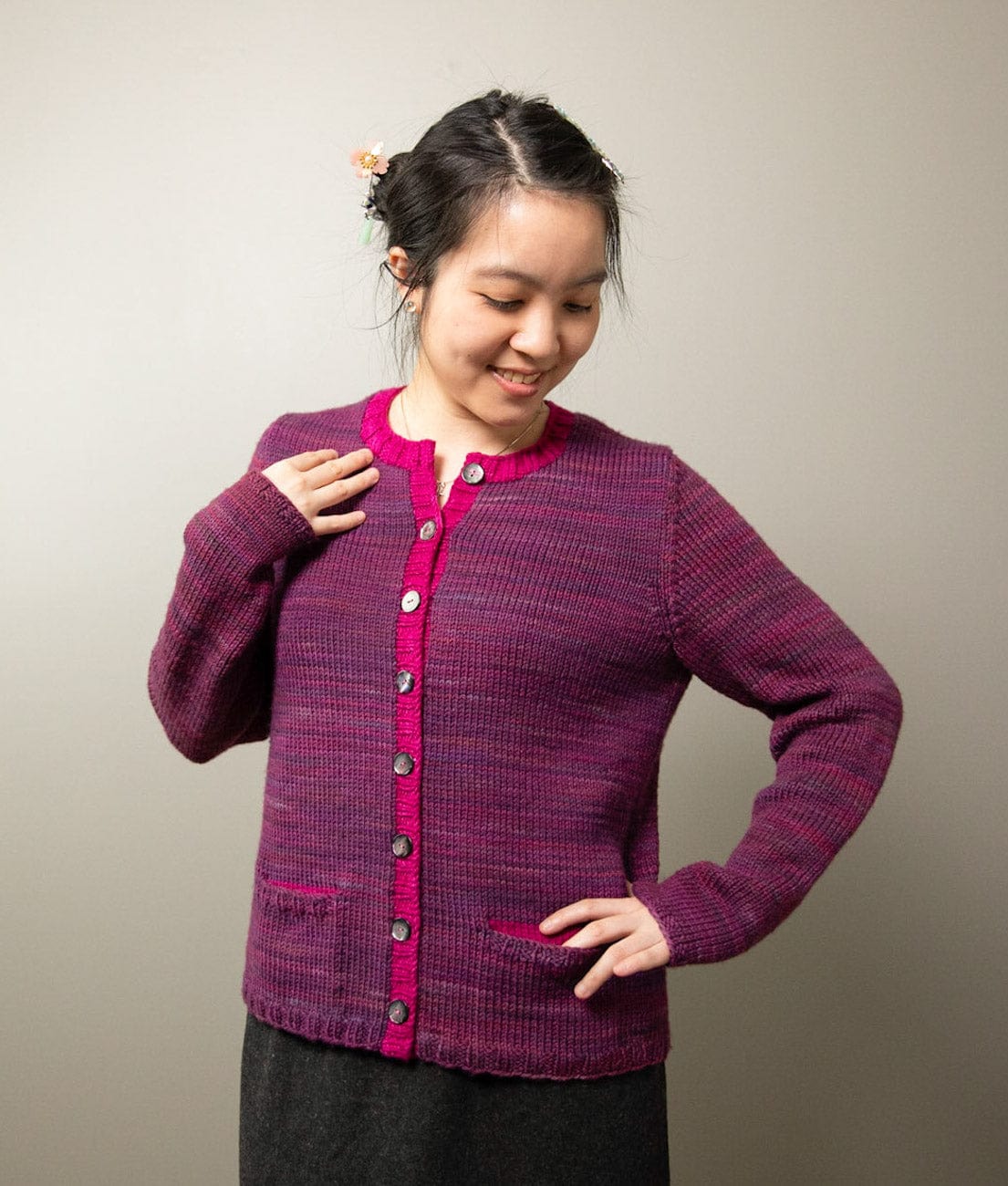 SweetGeorgia Yarns Knitting Patterns Little Basic Cardi: Worsted