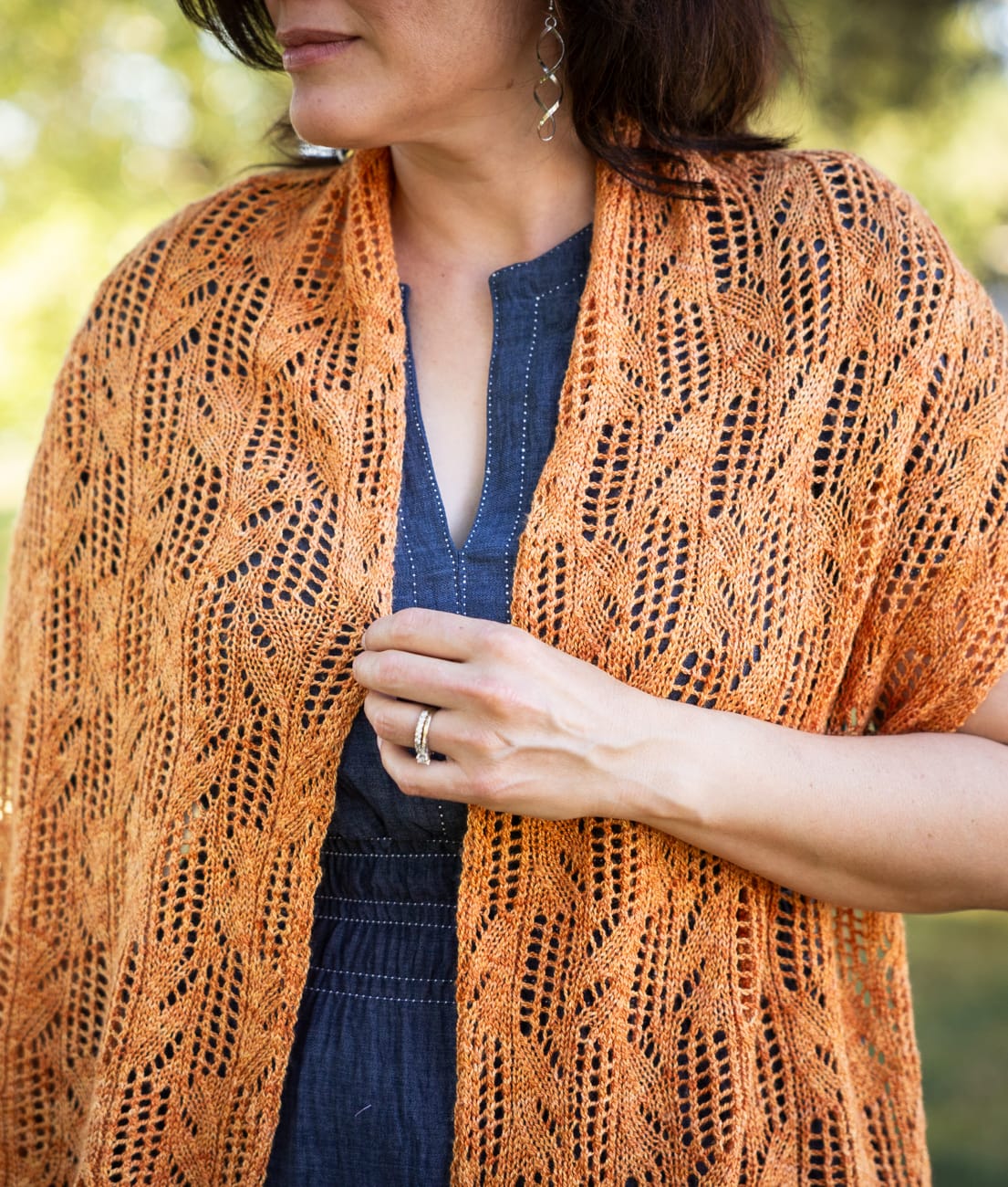 SweetGeorgia Yarns Knitting Patterns Marietta Stole