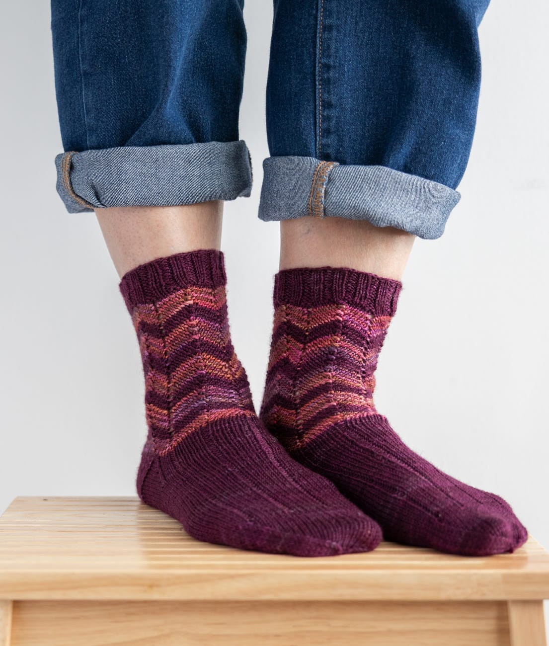 SweetGeorgia Yarns Knitting Patterns Petal Socks