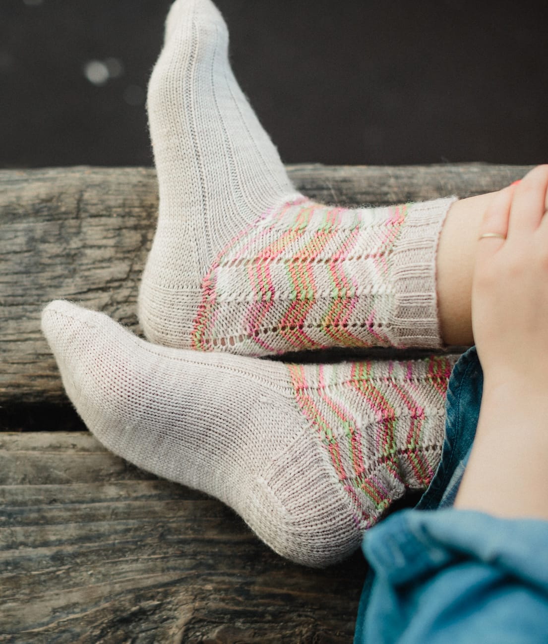 SweetGeorgia Yarns Knitting Patterns Petal Socks