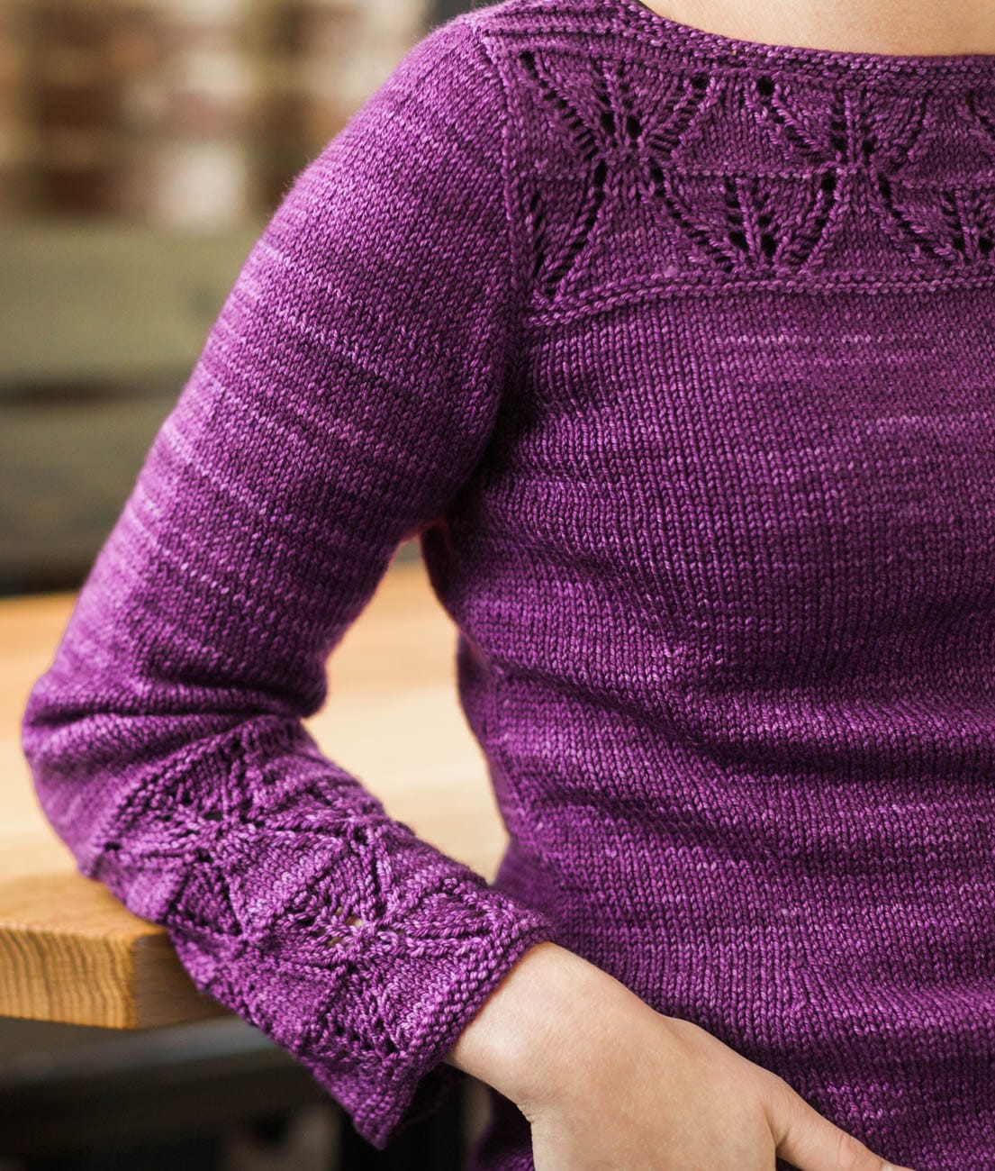 SweetGeorgia Yarns Knitting Patterns Sea Thistle