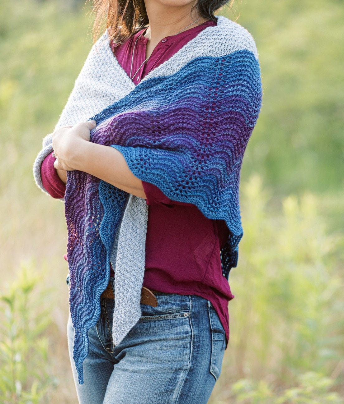 SweetGeorgia Yarns Knitting Patterns Stone Blossom