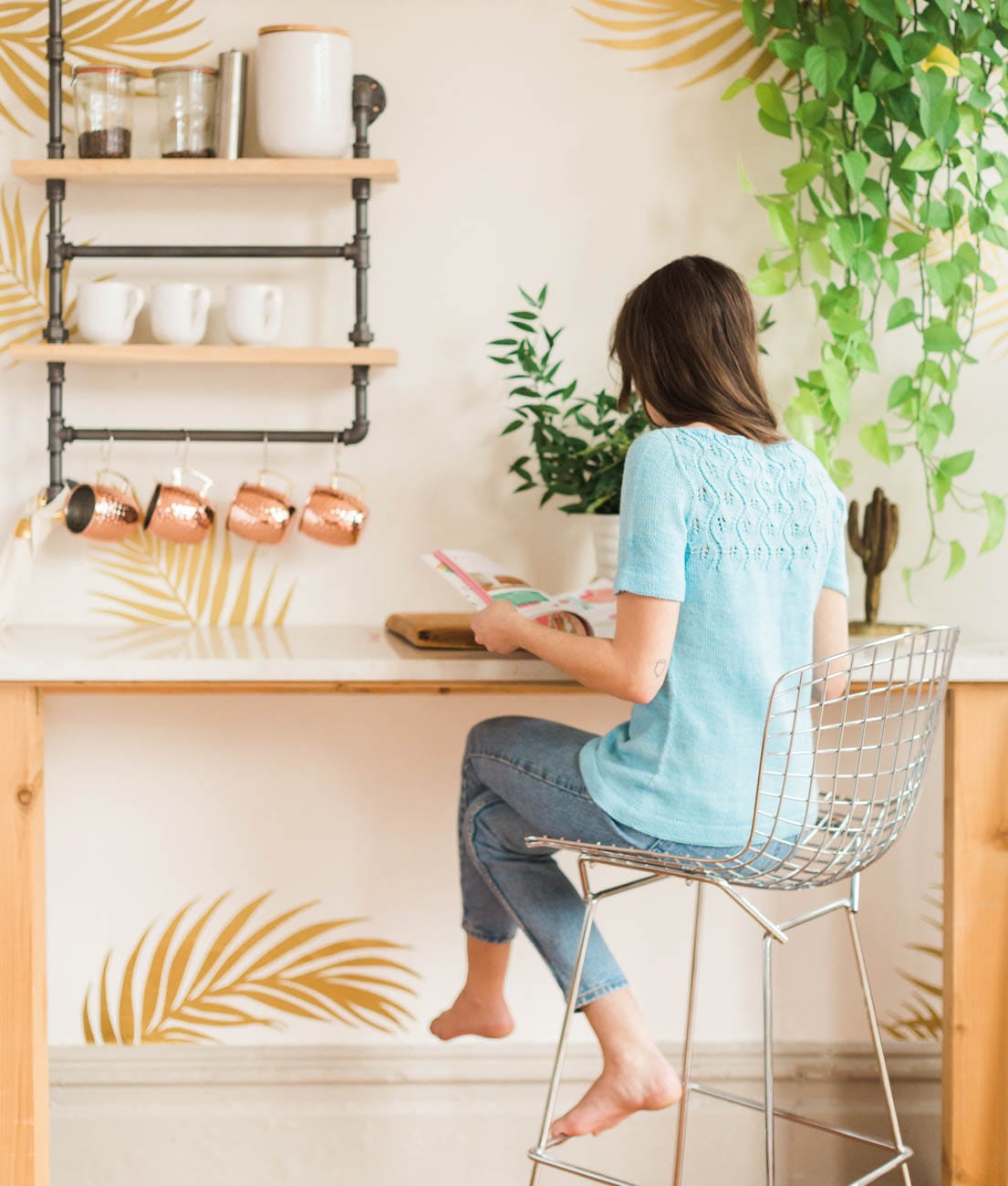 SweetGeorgia Yarns Knitting Patterns Tea Leaves