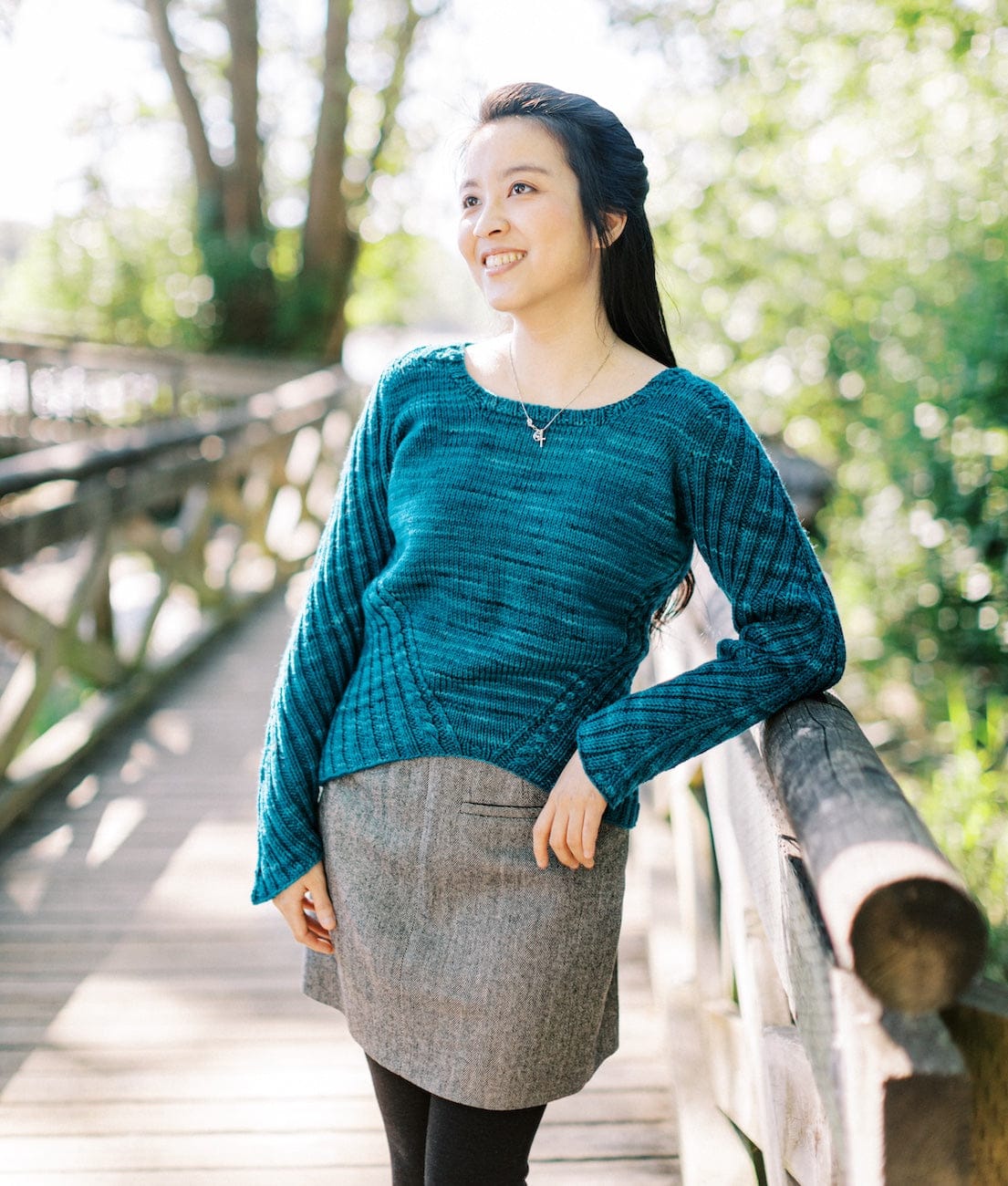 SweetGeorgia Yarns Knitting Patterns Tree Top