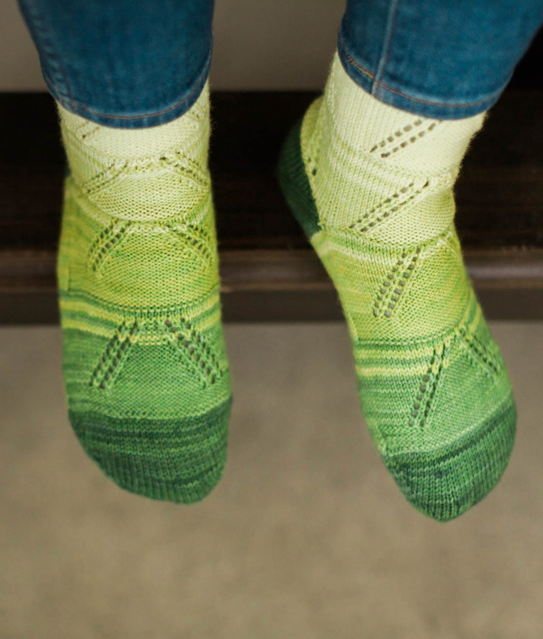 SweetGeorgia Yarns Knitting Patterns Unfurling Leaves