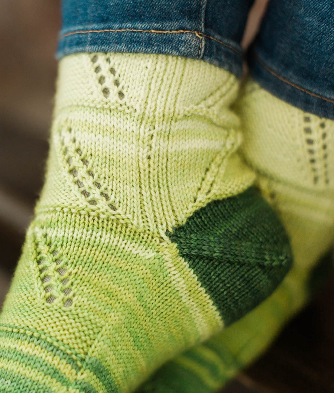 SweetGeorgia Yarns Knitting Patterns Unfurling Leaves