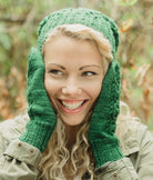 SweetGeorgia Yarns Knitting Patterns Waggle Hat & Mittens