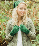 SweetGeorgia Yarns Knitting Patterns Waggle Hat & Mittens