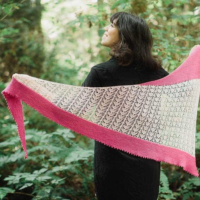 SweetGeorgia Yarns Knitting Patterns Winter Sunrise