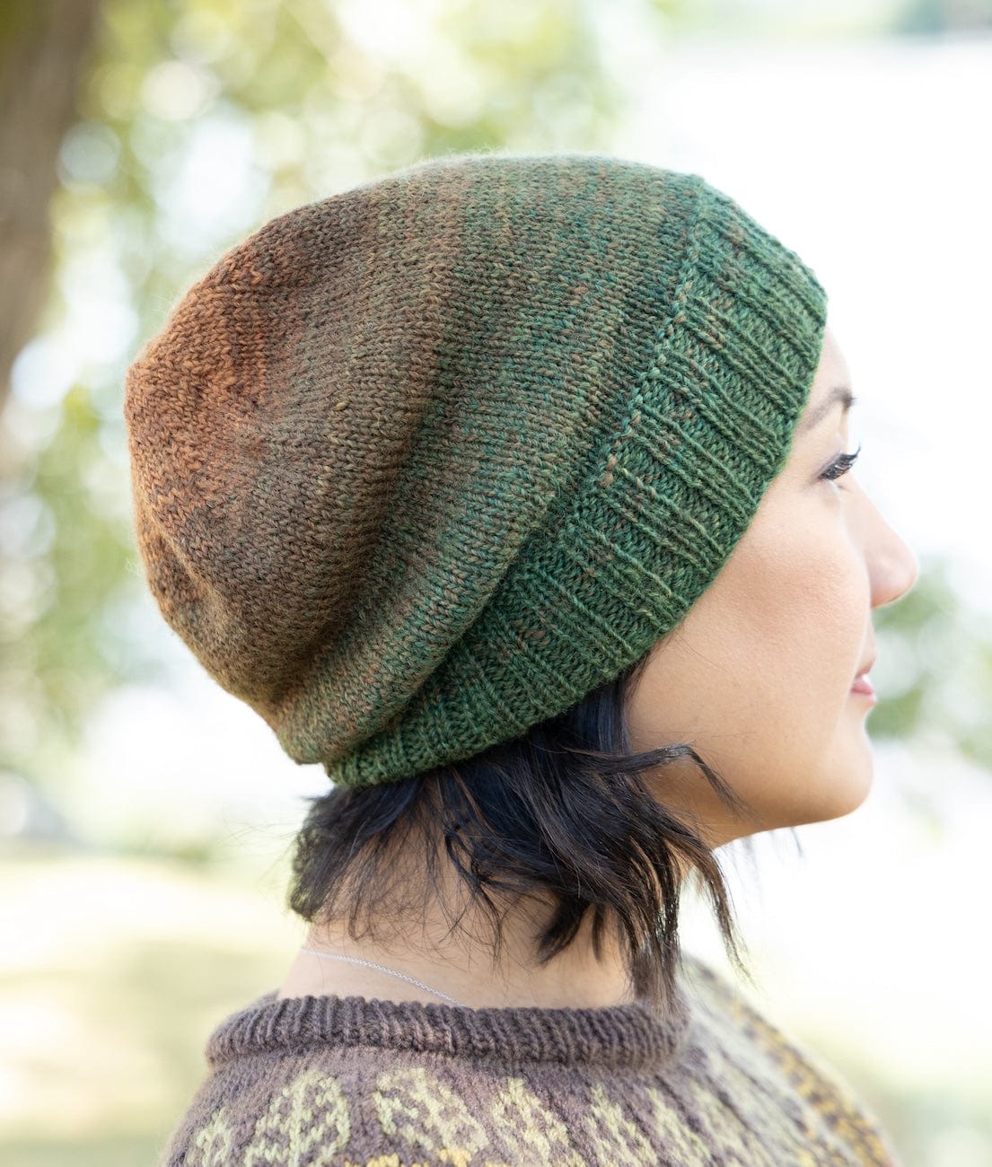 SweetGeorgia Yarns Knitting Patterns Wraps Per Inch Hat