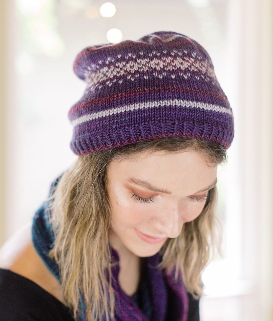SweetGeorgia Yarns Knitting Patterns Yorkshire Diamonds