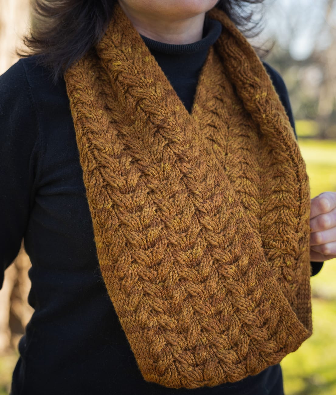 SweetGeorgia Yarns Knitting Patterns Yua Cowl