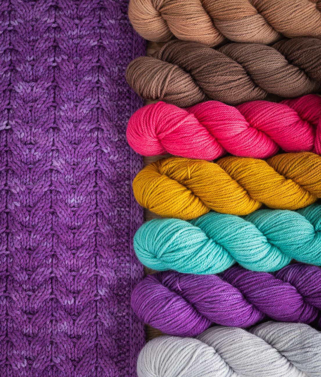 SweetGeorgia Yarns Knitting Patterns Yua Cowl