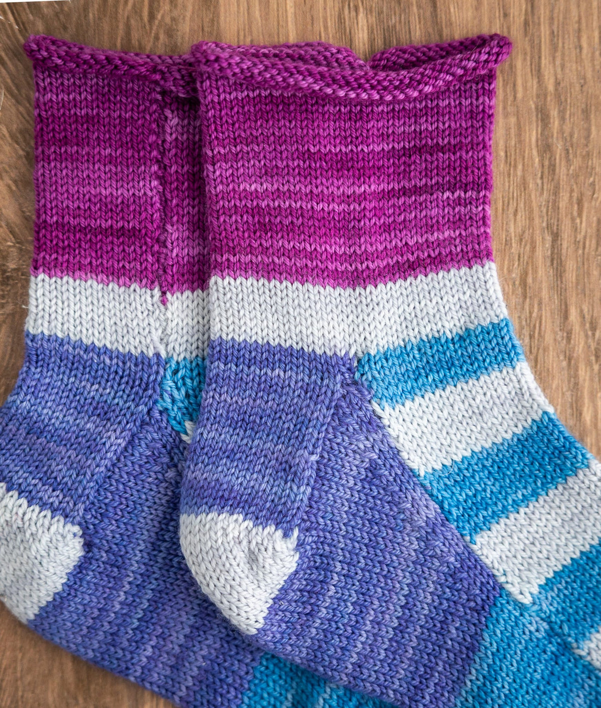 SweetGeorgia Yarns Machine Knitting Patterns MK Basics Socks