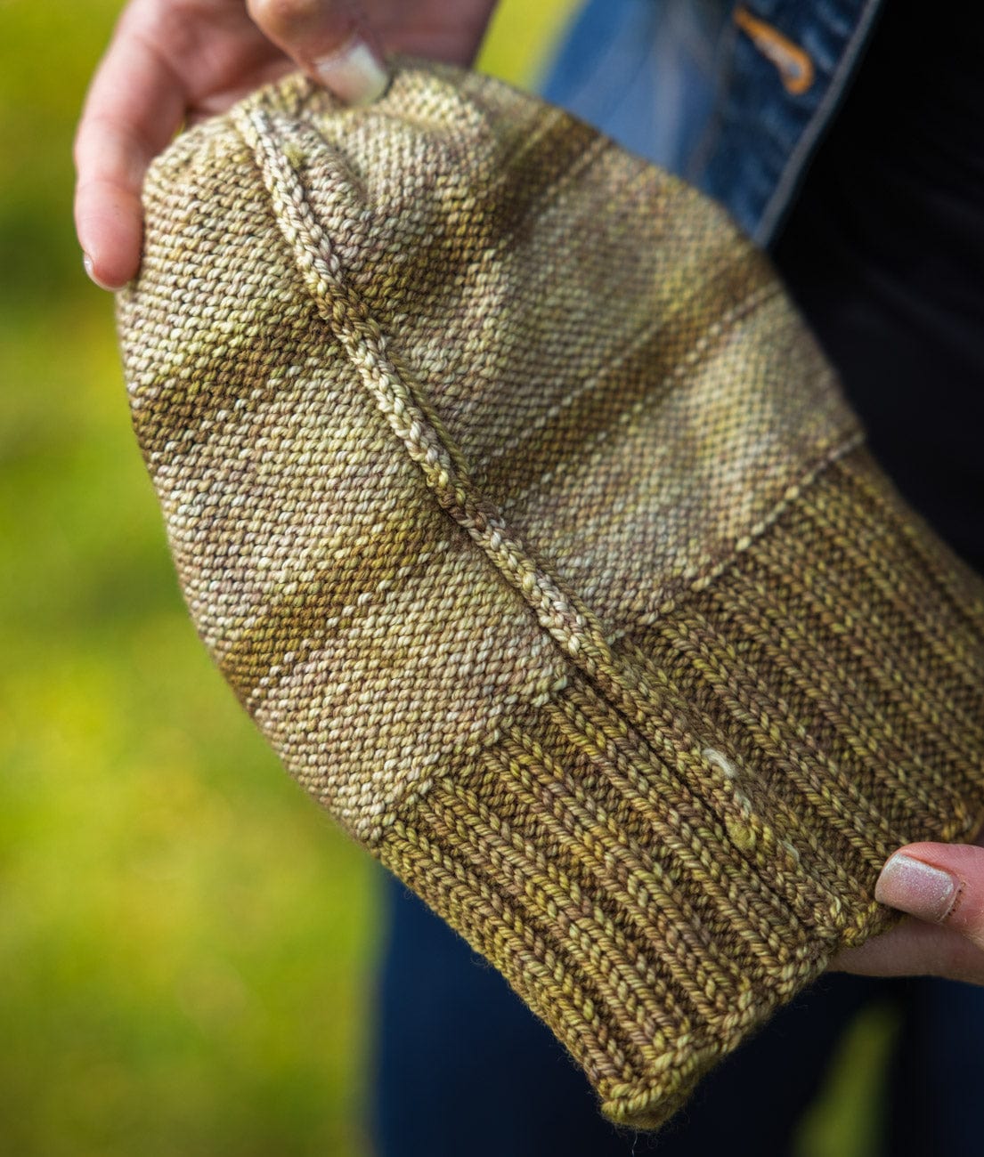 SweetGeorgia Yarns Machine Knitting Patterns Rundle Park Ribbed