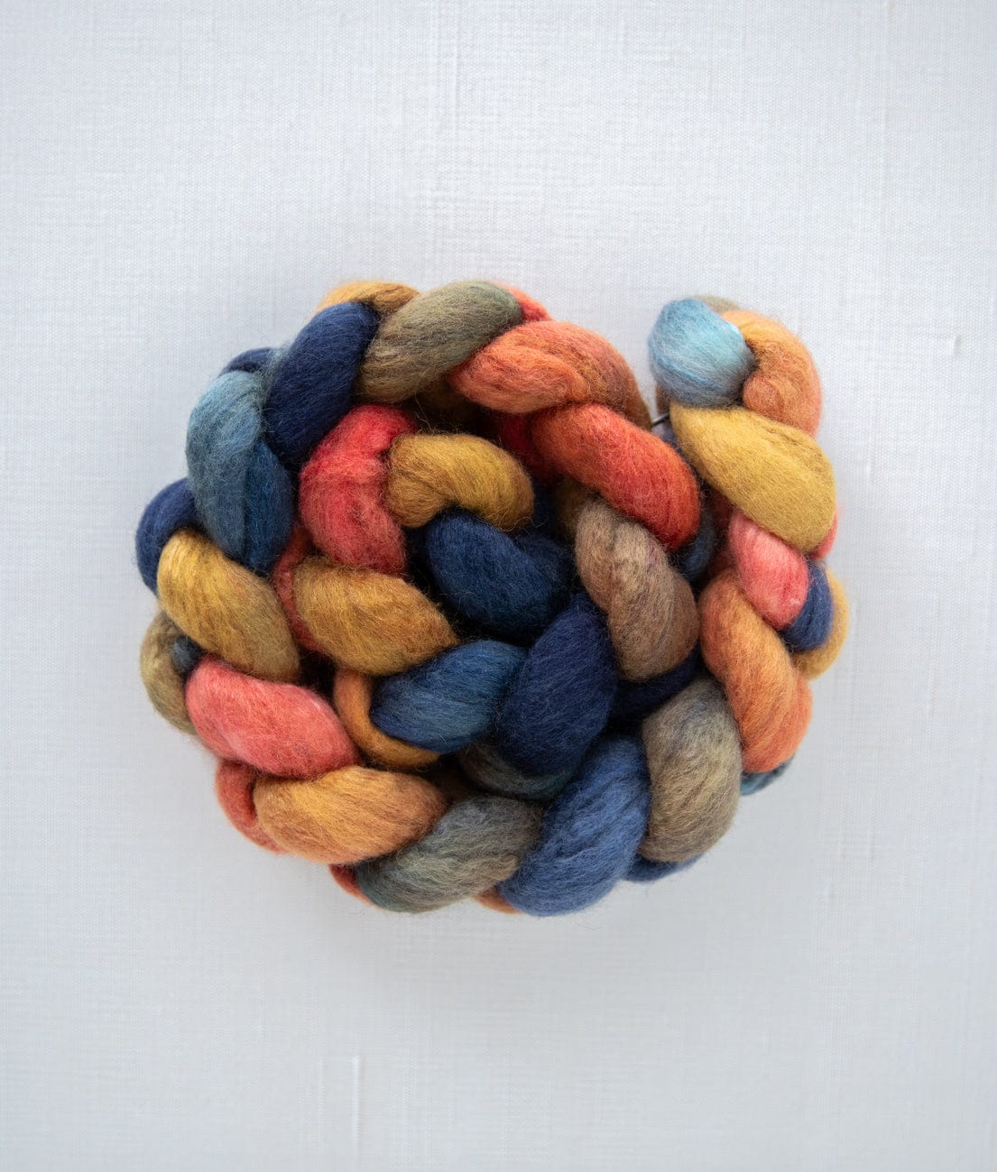 SweetGeorgia Yarns Spinning Fibre BFL+Silk / Banff Bonfire True North Collection