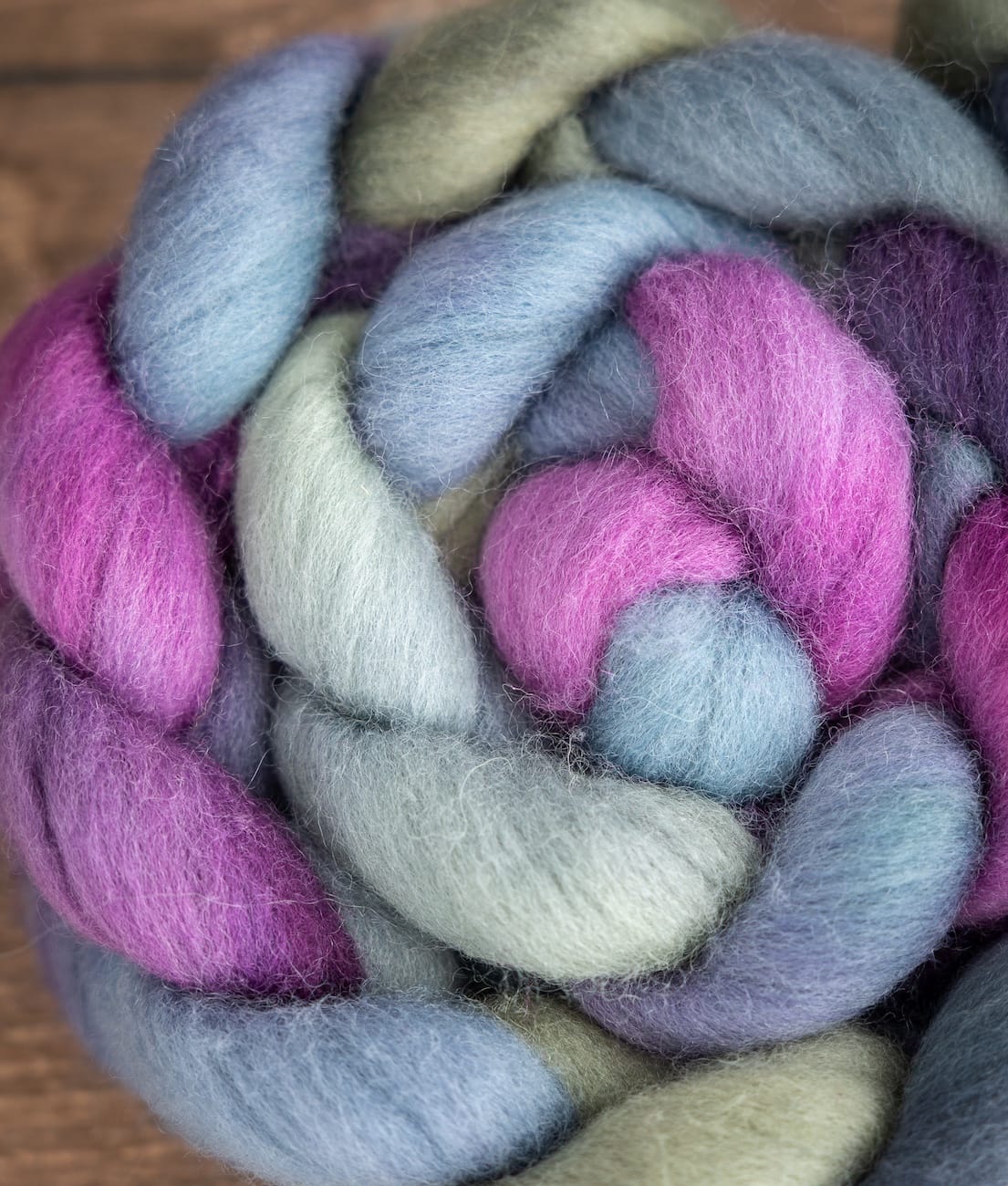 SweetGeorgia Yarns Spinning Fibre Corriedale Wild Thistle