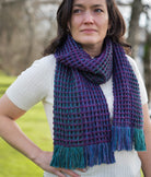 SweetGeorgia Yarns Weaving Patterns Baker Street Scarf