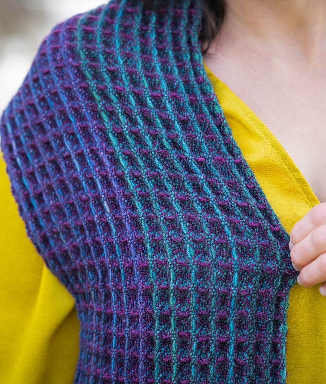 SweetGeorgia Yarns Weaving Patterns Baker Street Scarf