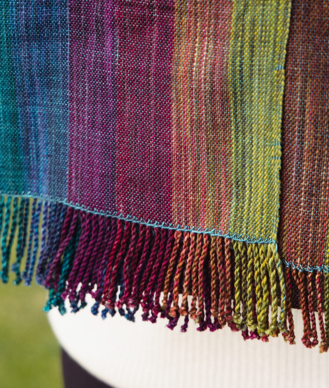 SweetGeorgia Yarns Weaving Patterns Colour Field Scarf