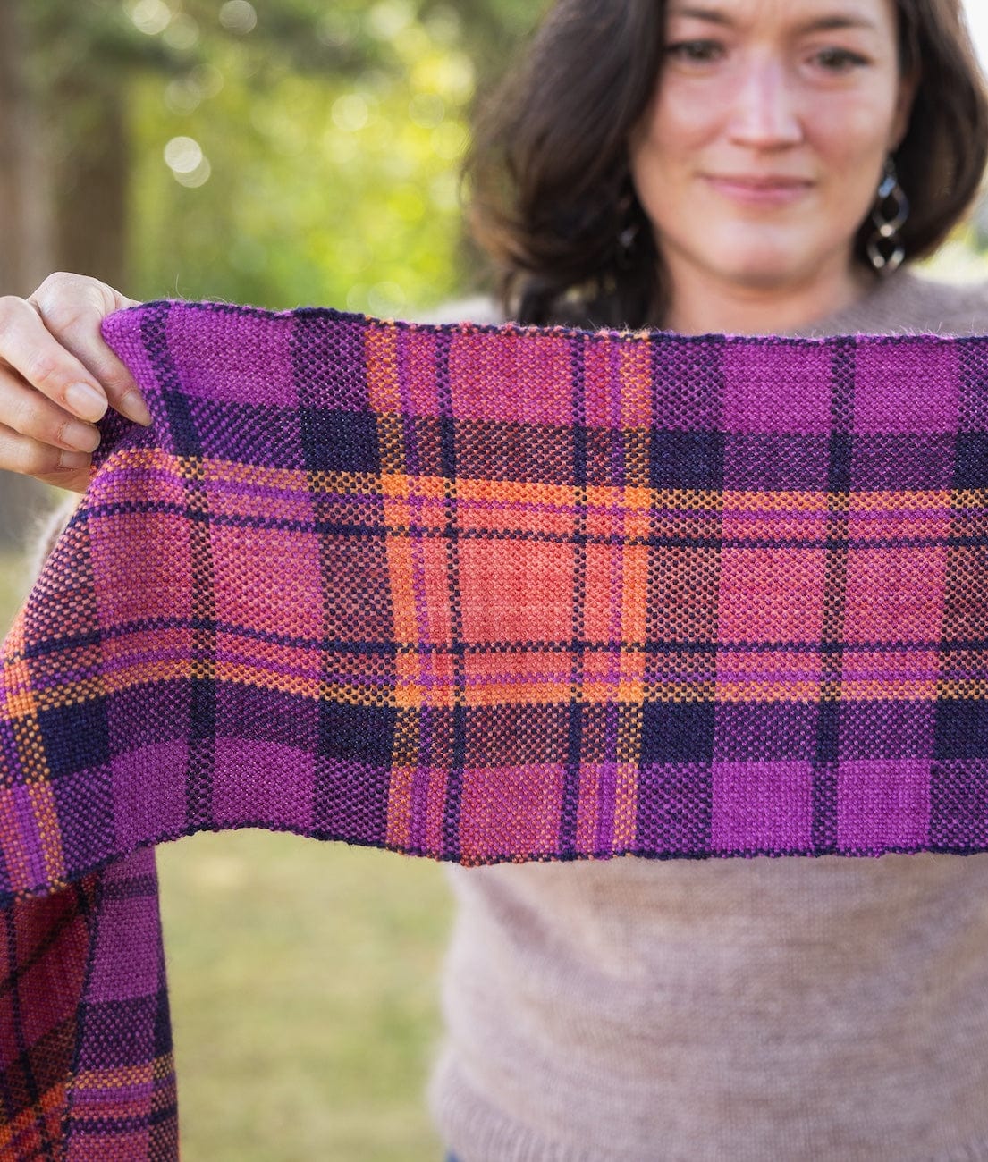 SweetGeorgia Yarns Weaving Patterns Shoreline Checks