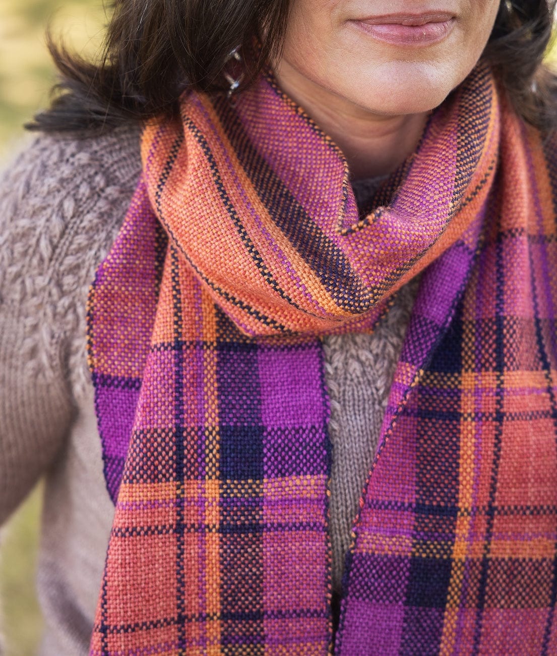 SweetGeorgia Yarns Weaving Patterns Shoreline Checks