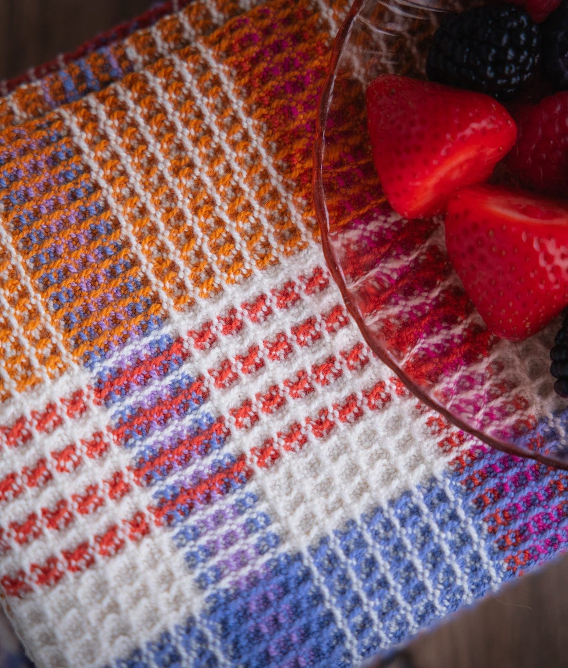 SweetGeorgia Yarns Weaving Patterns Sunday Morning Waffle Towels