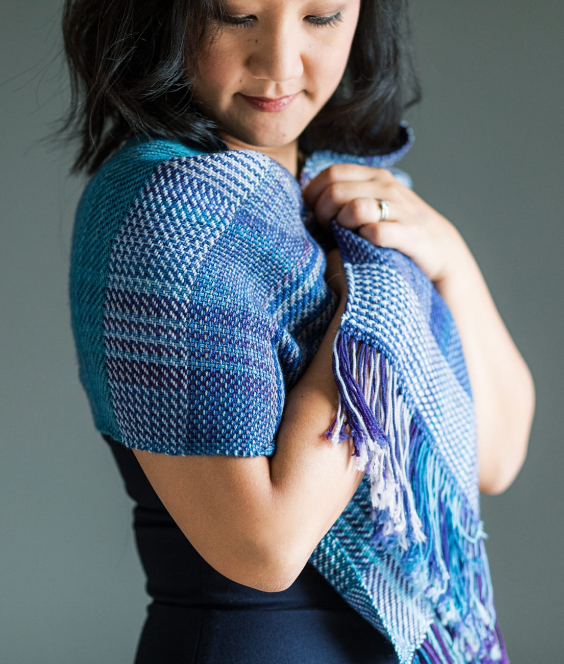 SweetGeorgia Yarns Weaving Patterns Trimmed in Twill