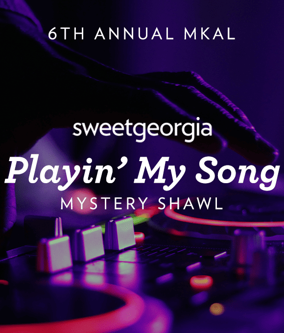 SweetGeorgia Yarns Yarn Sets Playin' My Song Mystery Knit-Along: Midnight Mix